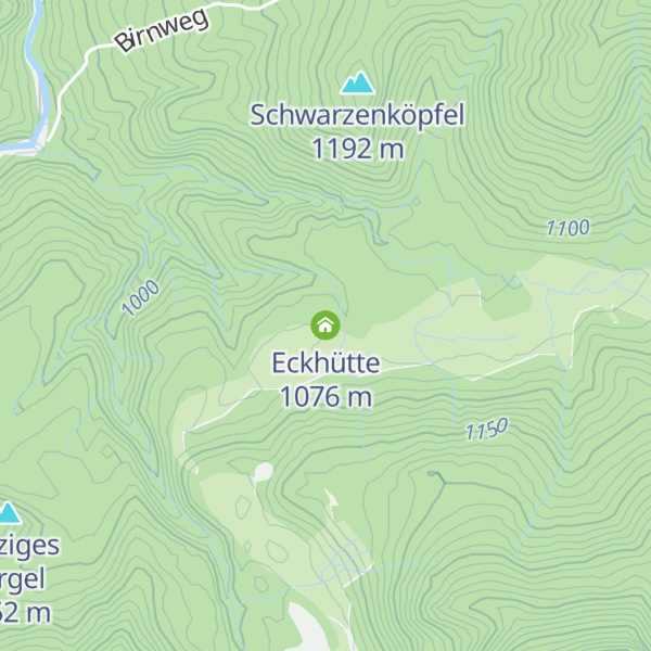 Map of Eckhütte