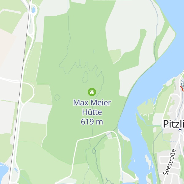 Map of Max Meier Hütte