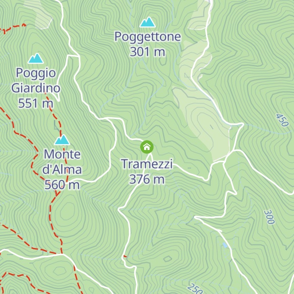 Map of Tramezzi