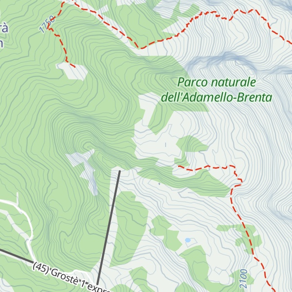 Map of Malga Vagliana