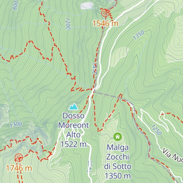 Map of Bocca di Navene