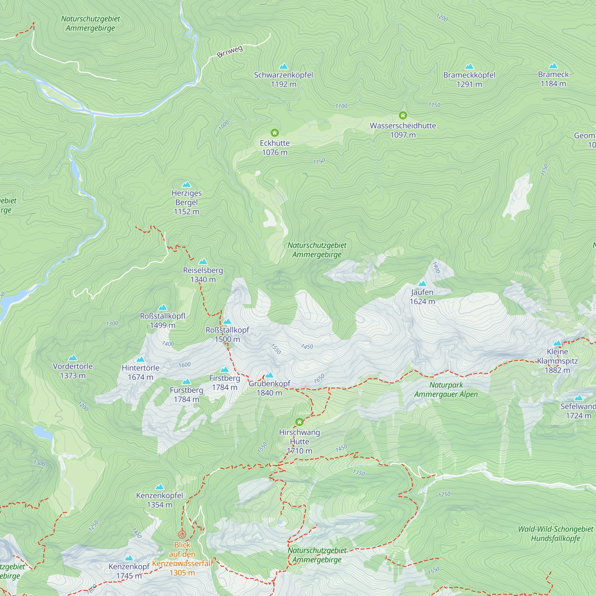 Hirtenhütte map