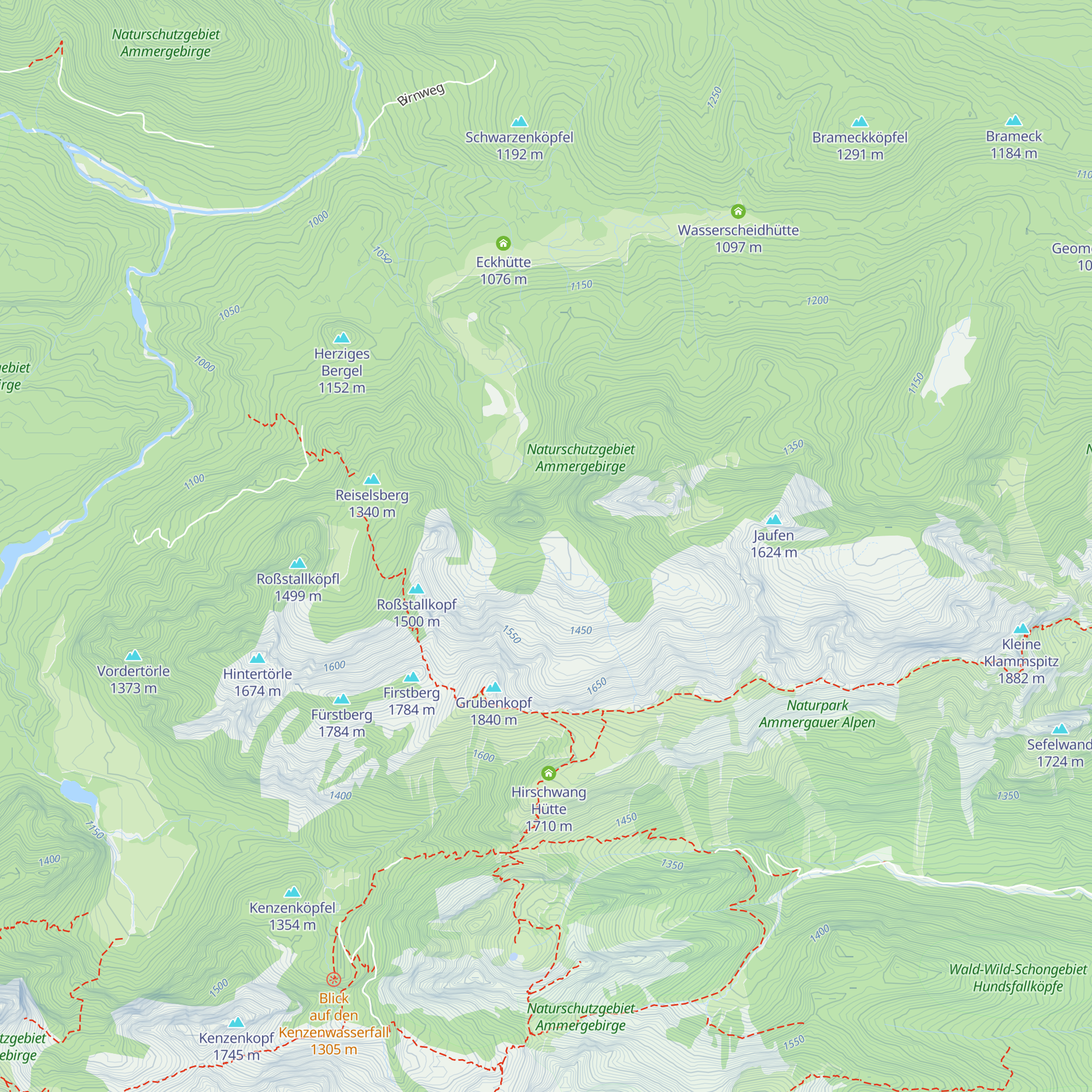 Hirtenhütte map