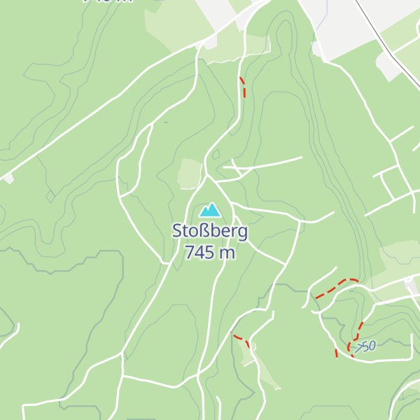 Map of Stoßberg