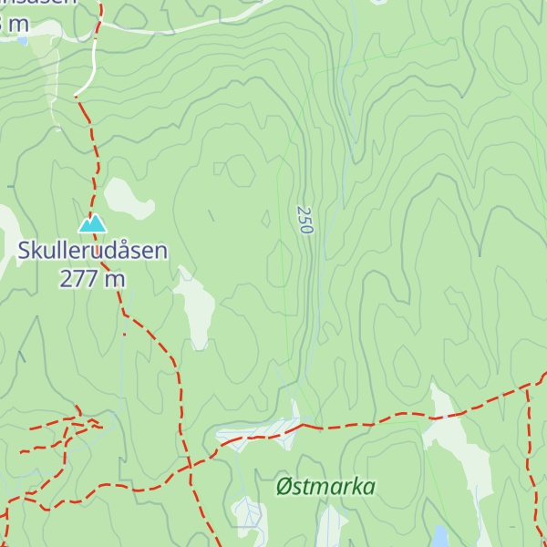 Map of Trolldalsåsen