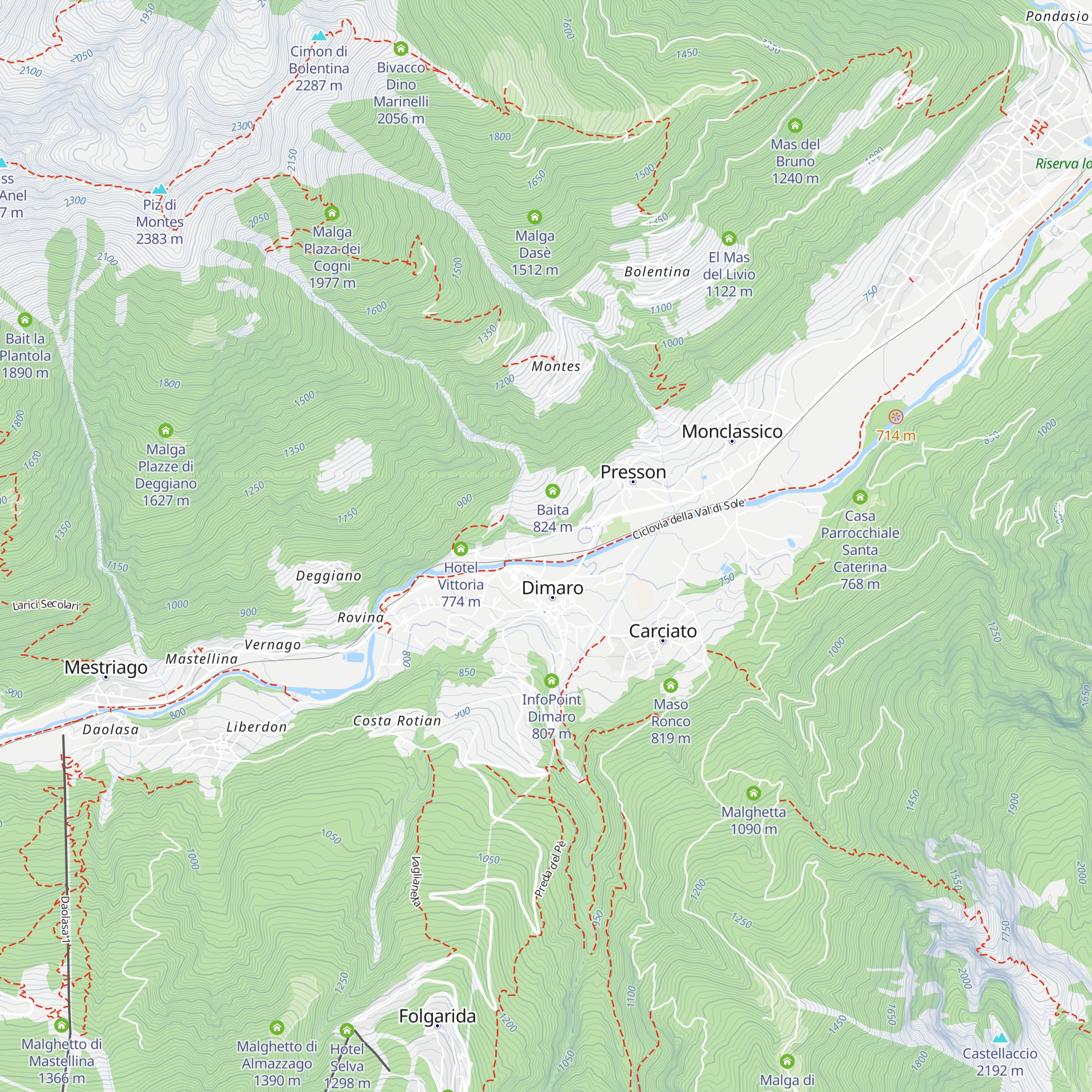 Hotel Job map