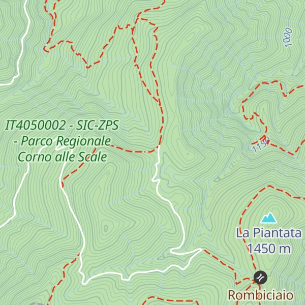 Map of Rifugio Donnamorta