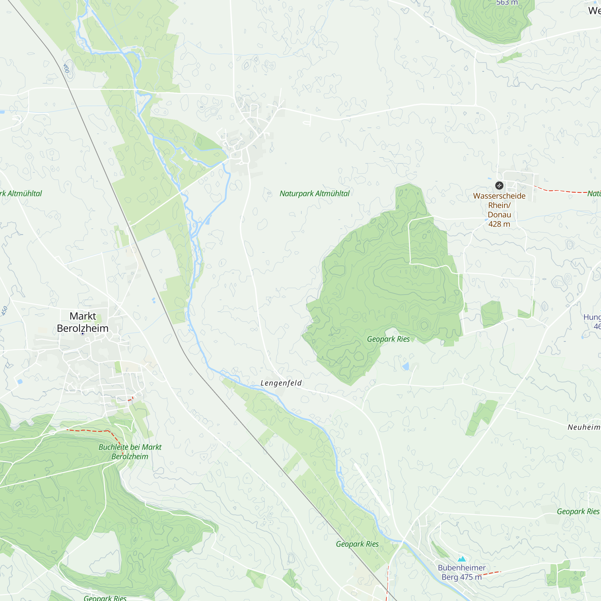 Schutzhütte Trommetsheim map