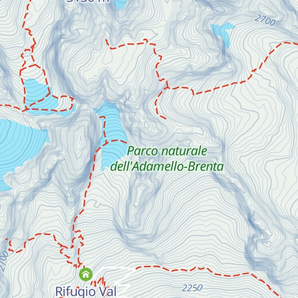 Map of Punta dell'Ideale