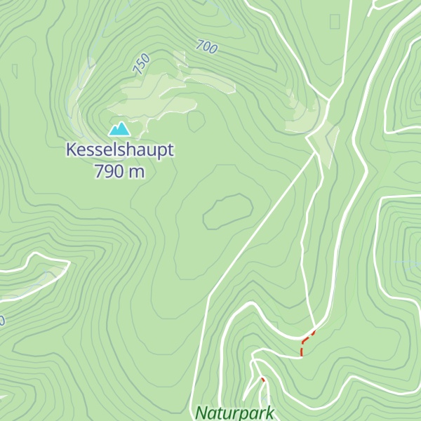 Map of Hohe Tanne