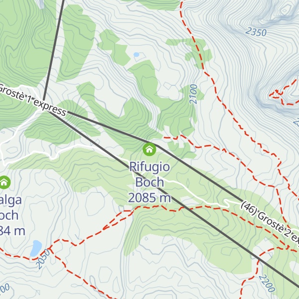 Map of Rifugio Boch
