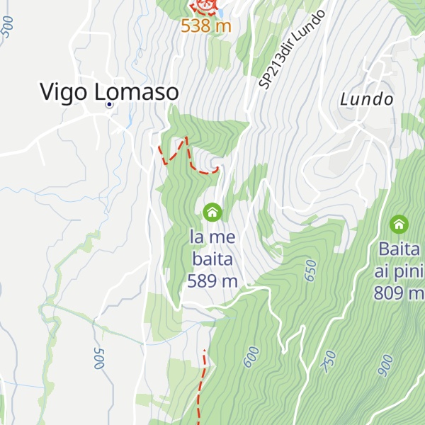 Map of la me baita