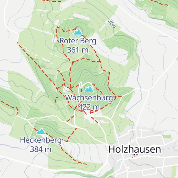 Map of Wachsenburg