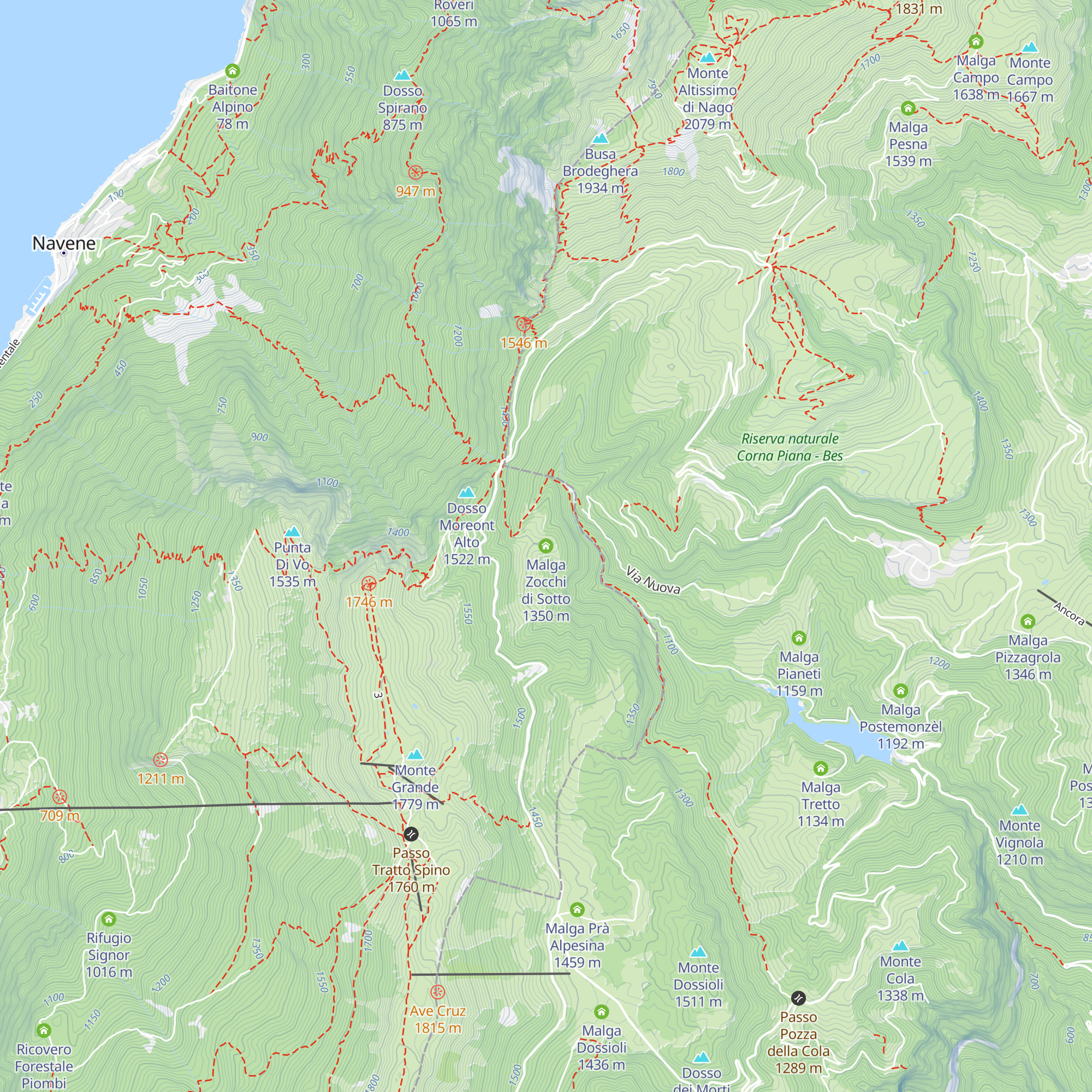 Malga Zocchi di Sotto map