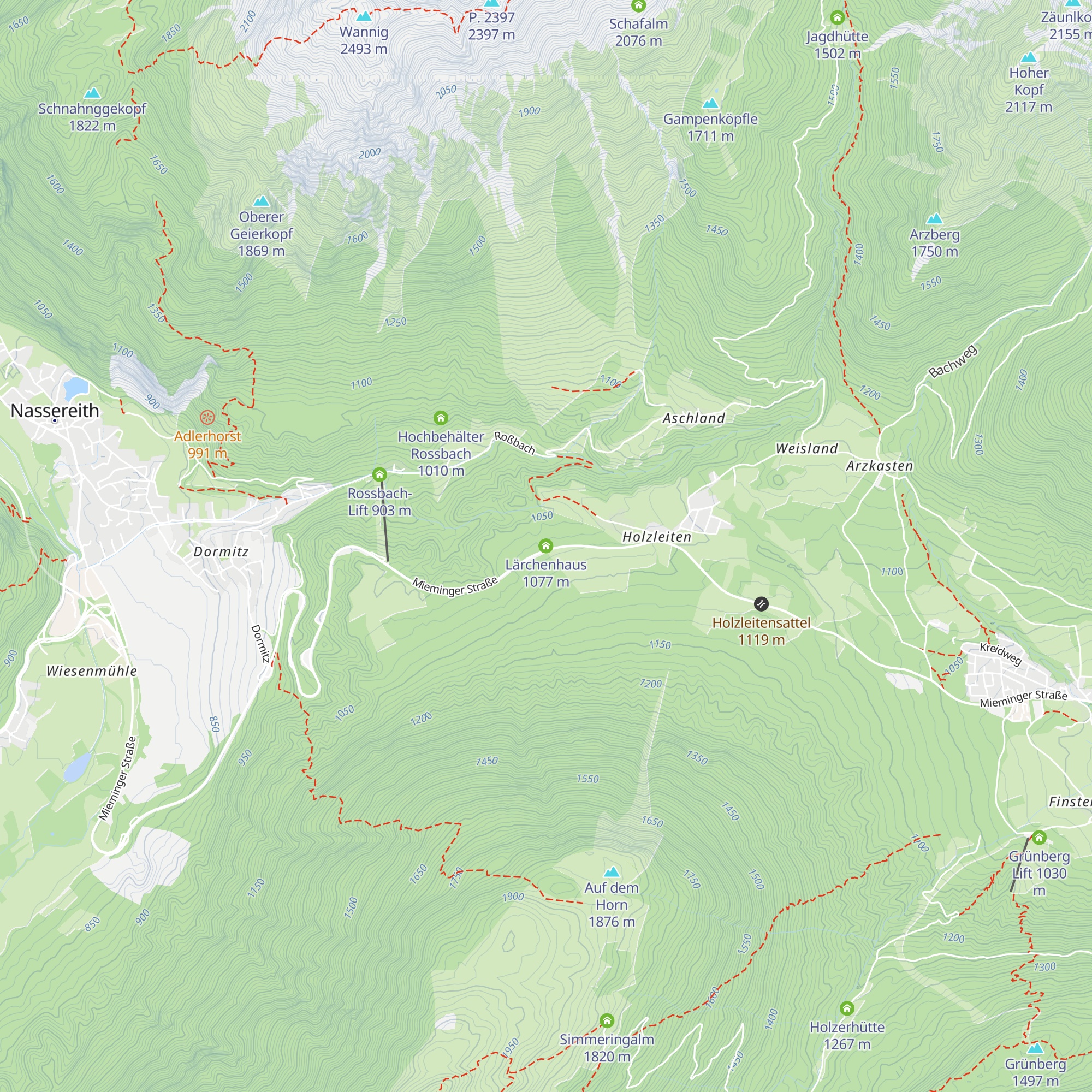 Lärchenhaus map