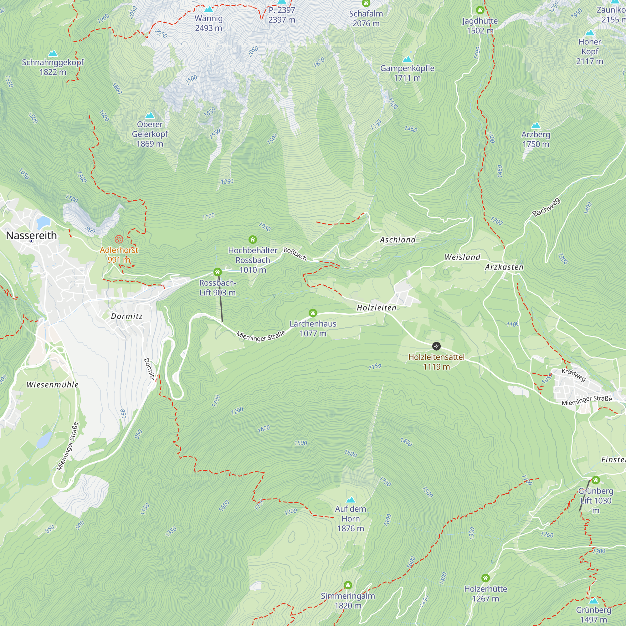Lärchenhaus map