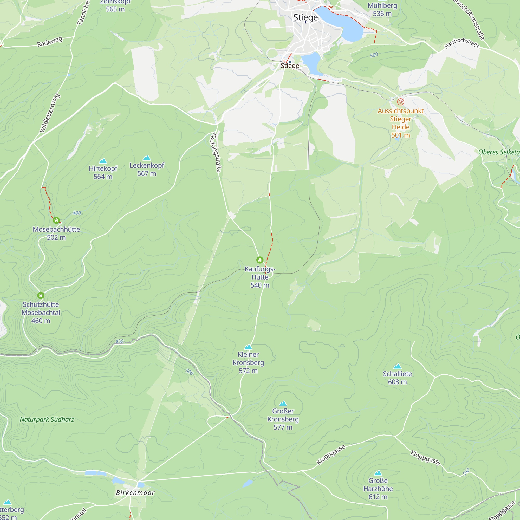 Kaufungs-Hütte map