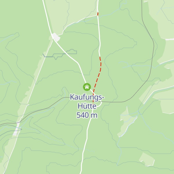 Map of Kaufungs-Hütte