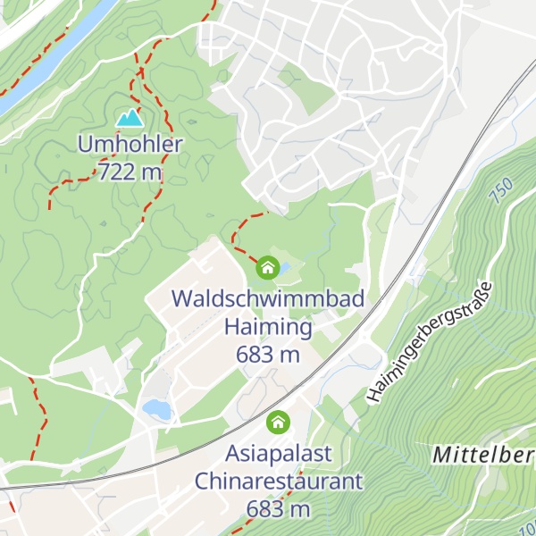 Map of Waldschwimmbad Haiming