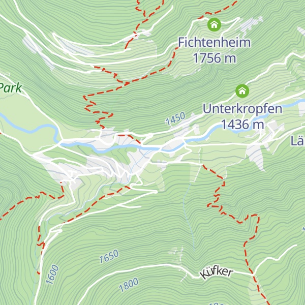Map of Naturparkhaus Larcher Säge