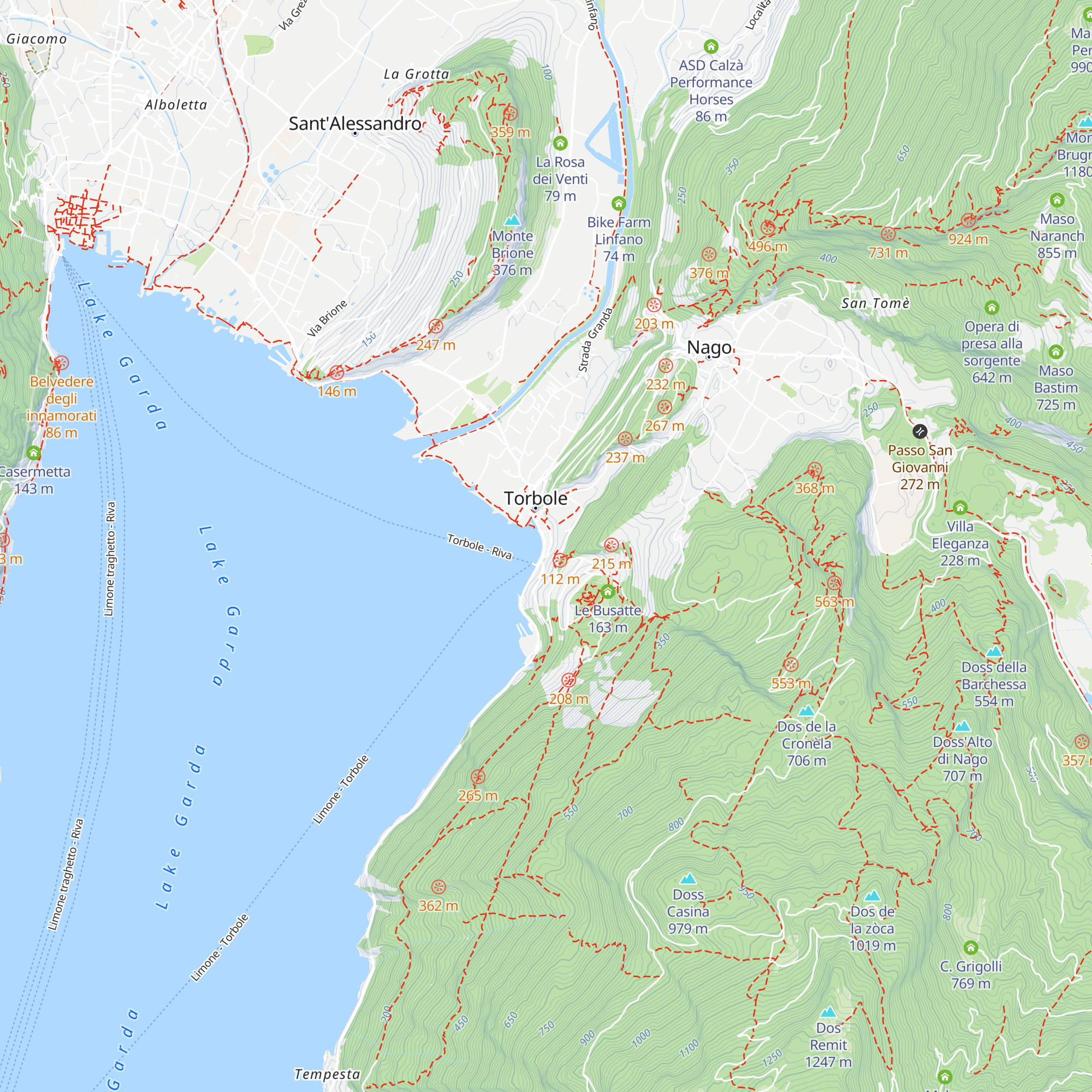 Tourist Information map