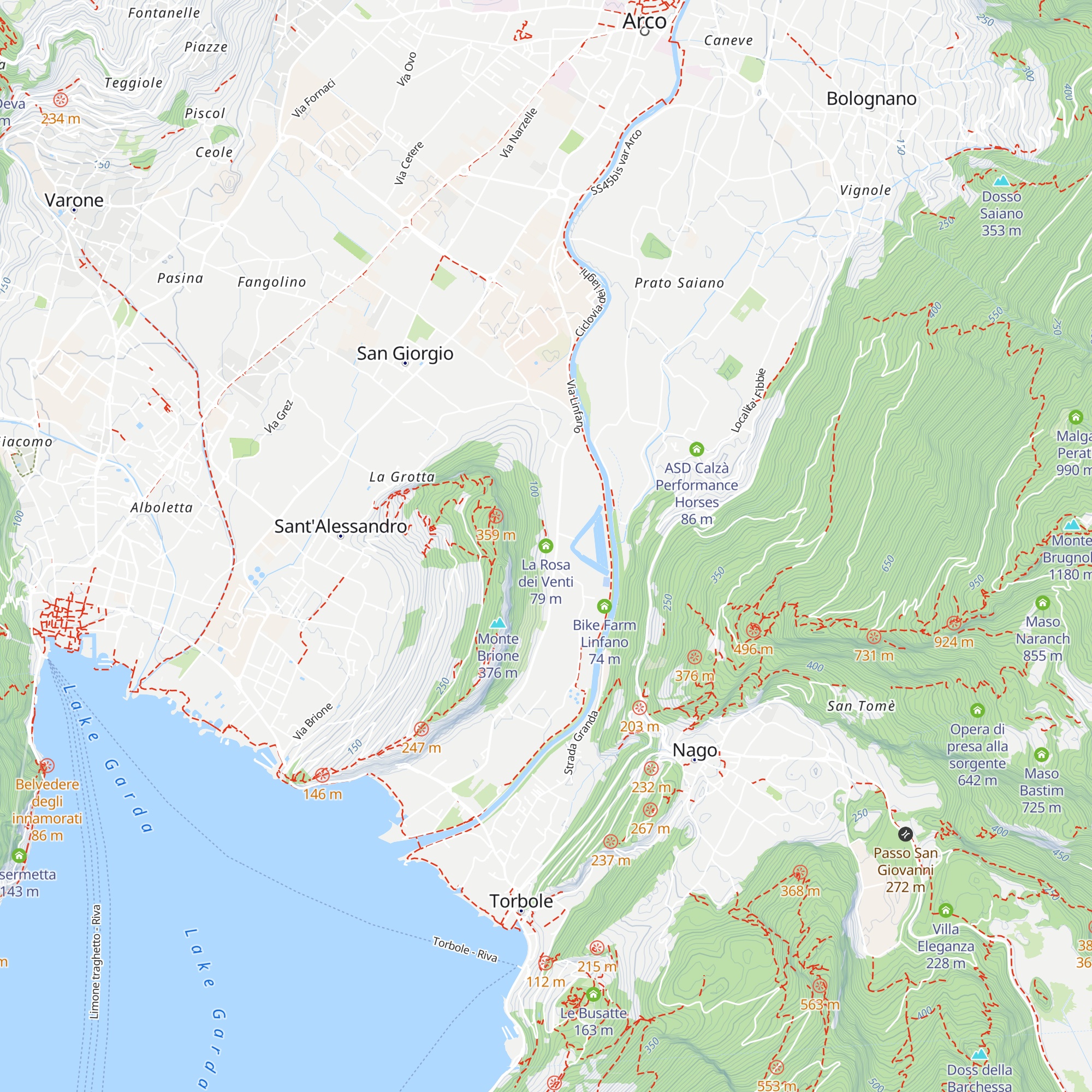 La Rosa dei Venti map