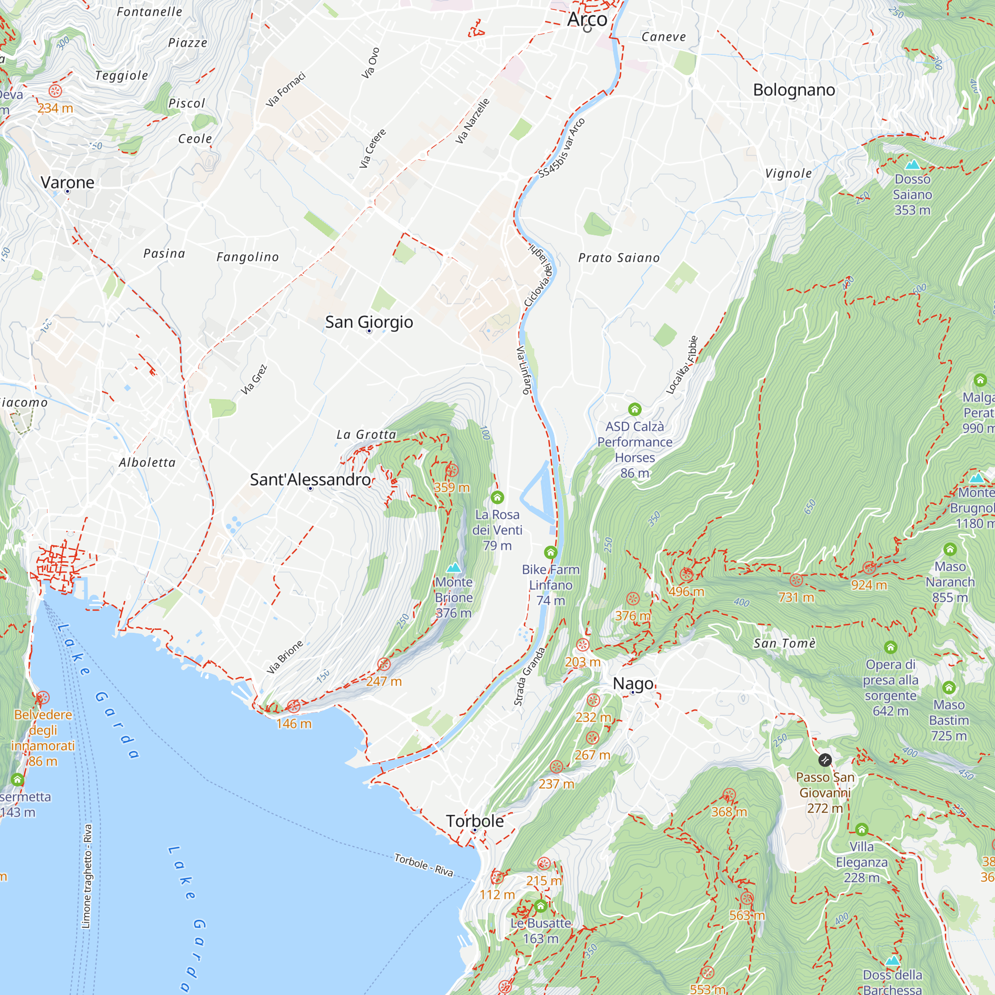 La Rosa dei Venti map