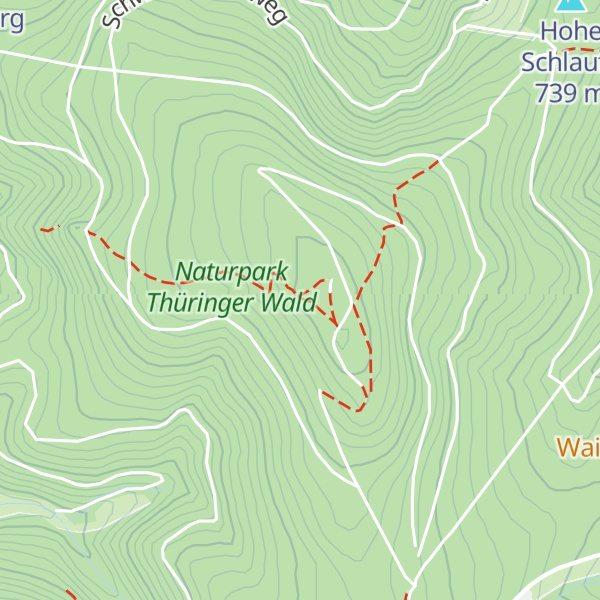 Map of Goethehäuschen