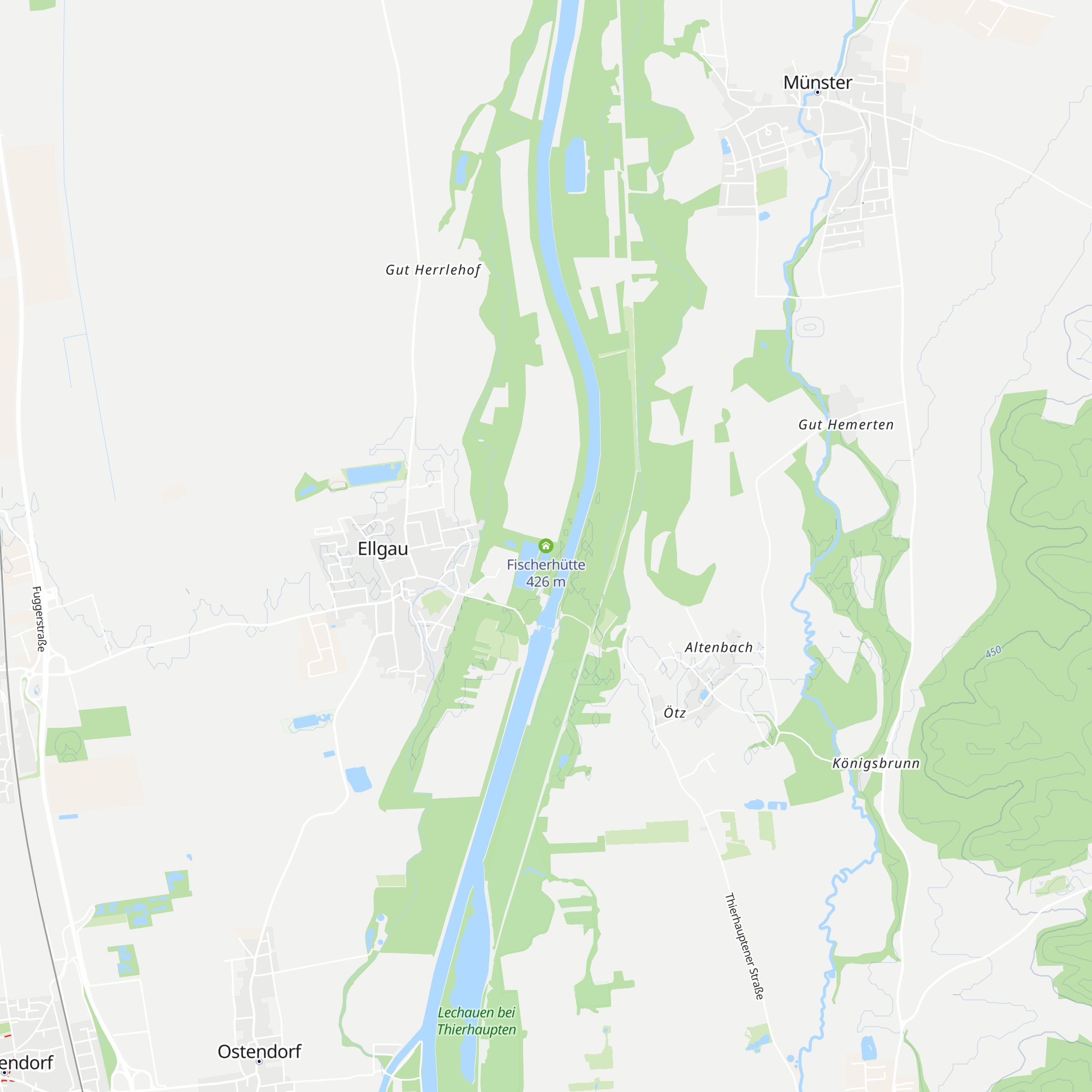 Fischerhütte map