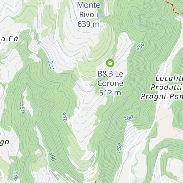 Map of Country House dalla Caterina