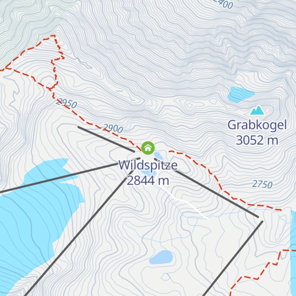 Map of Wildspitze