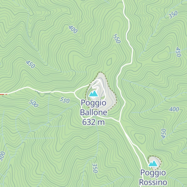 Map of Poggio Ballone