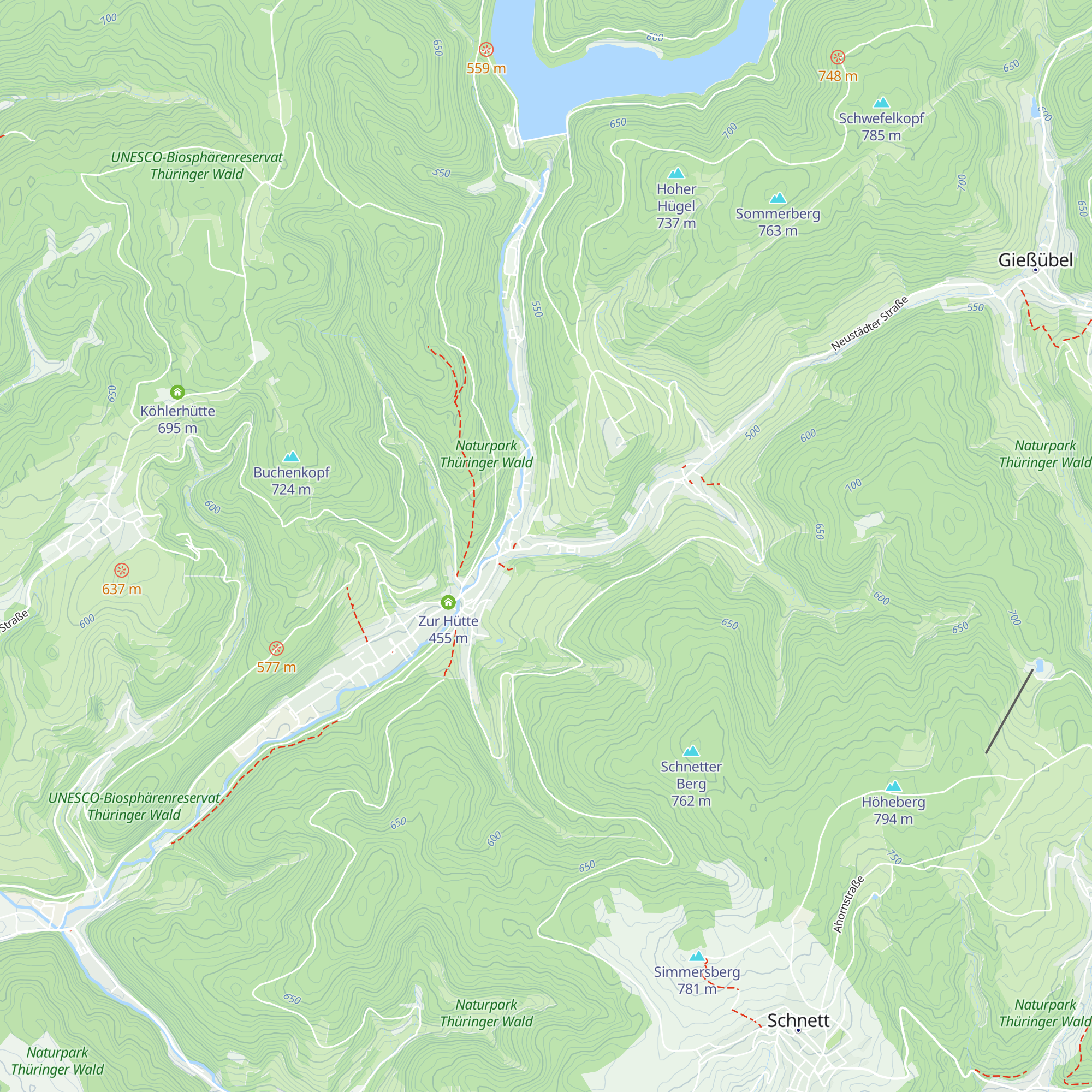 Tourist Information map