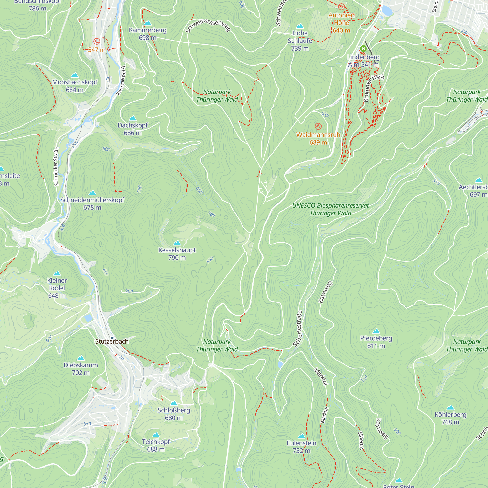 Wanderhütte Hirtenwiese map