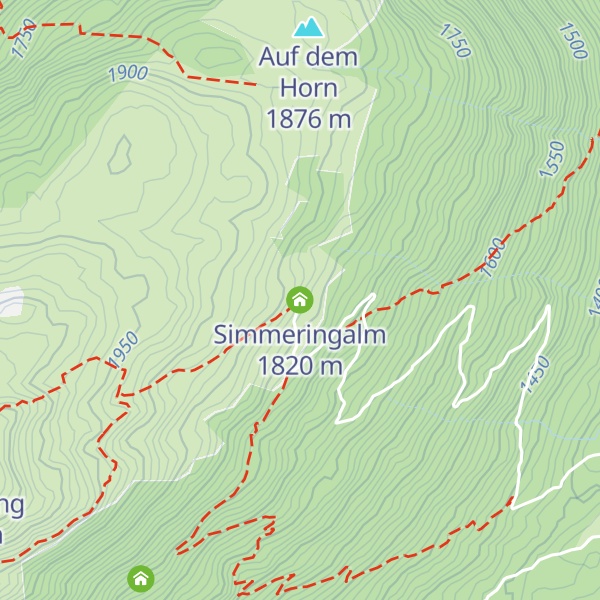 Map of Simmeringalm