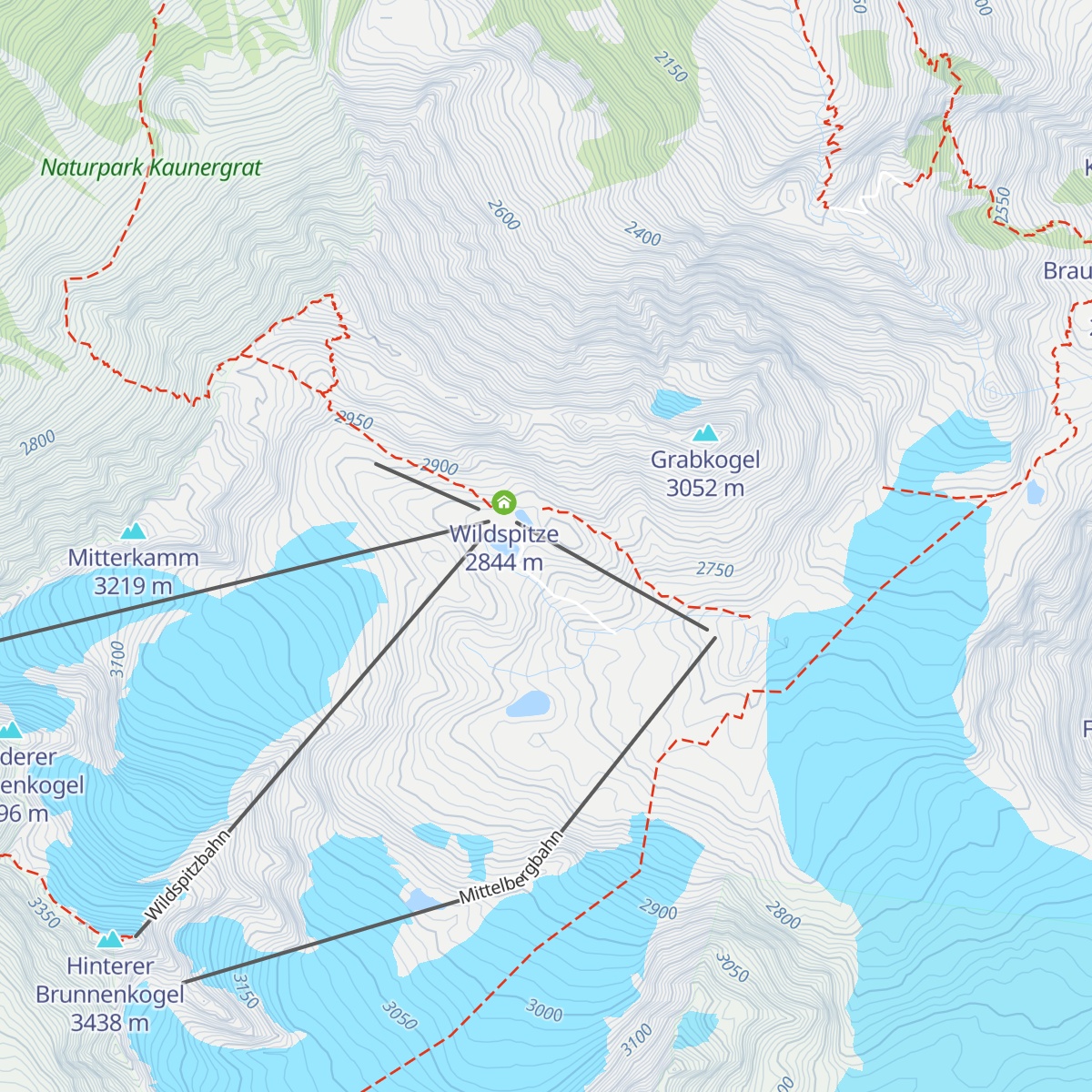 Snowmaker map
