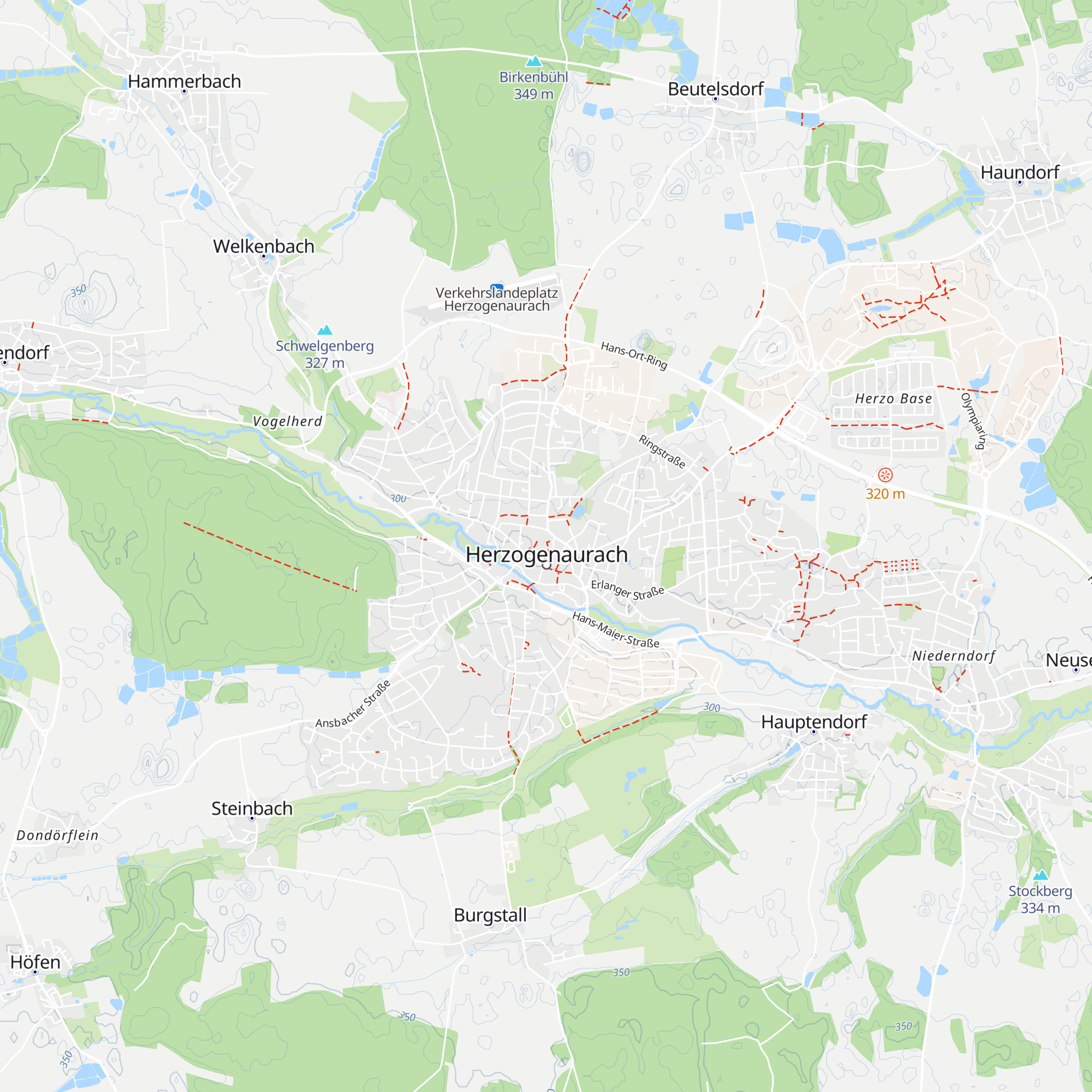 Tourist Information map