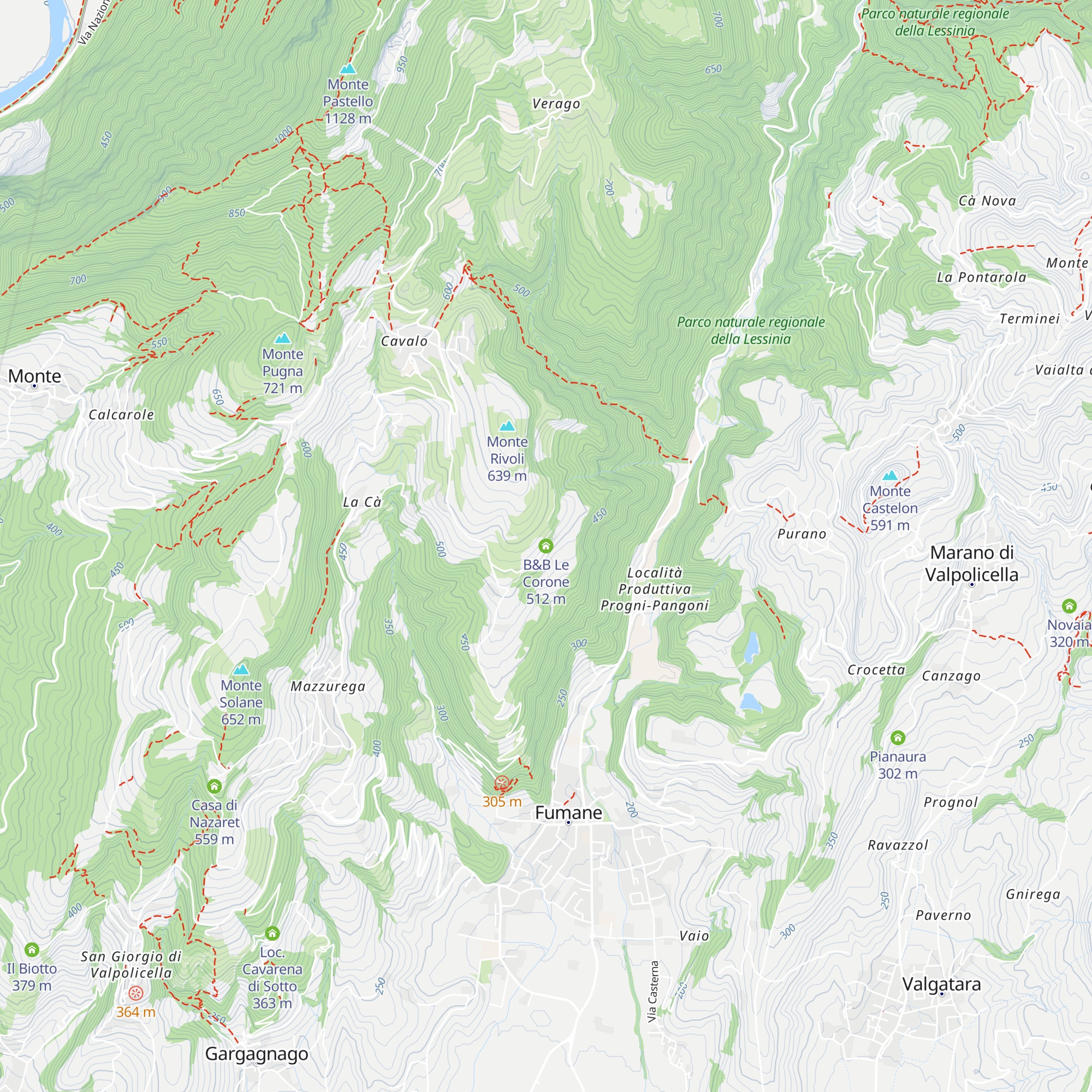 B&B Le Corone map