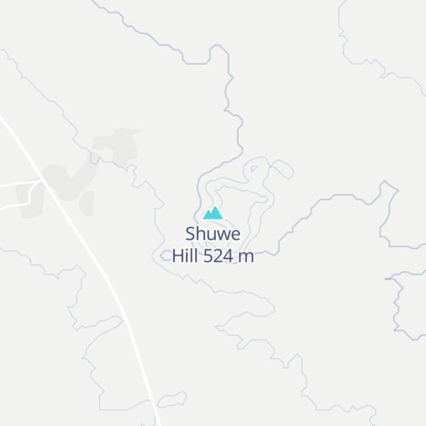 Map of Shuwe Hill