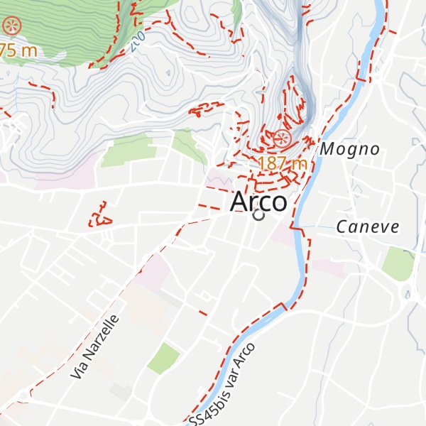 Map of Info Point - Garda Trentino - Arco