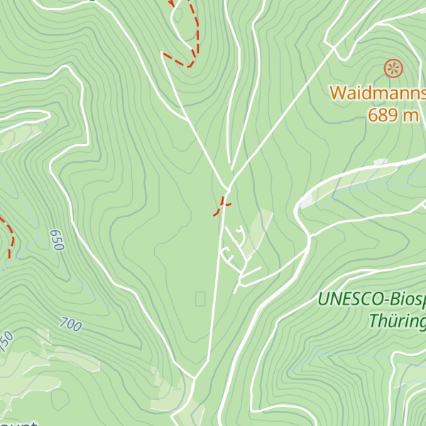 Map of Hütte Kickis Waldabenteuer