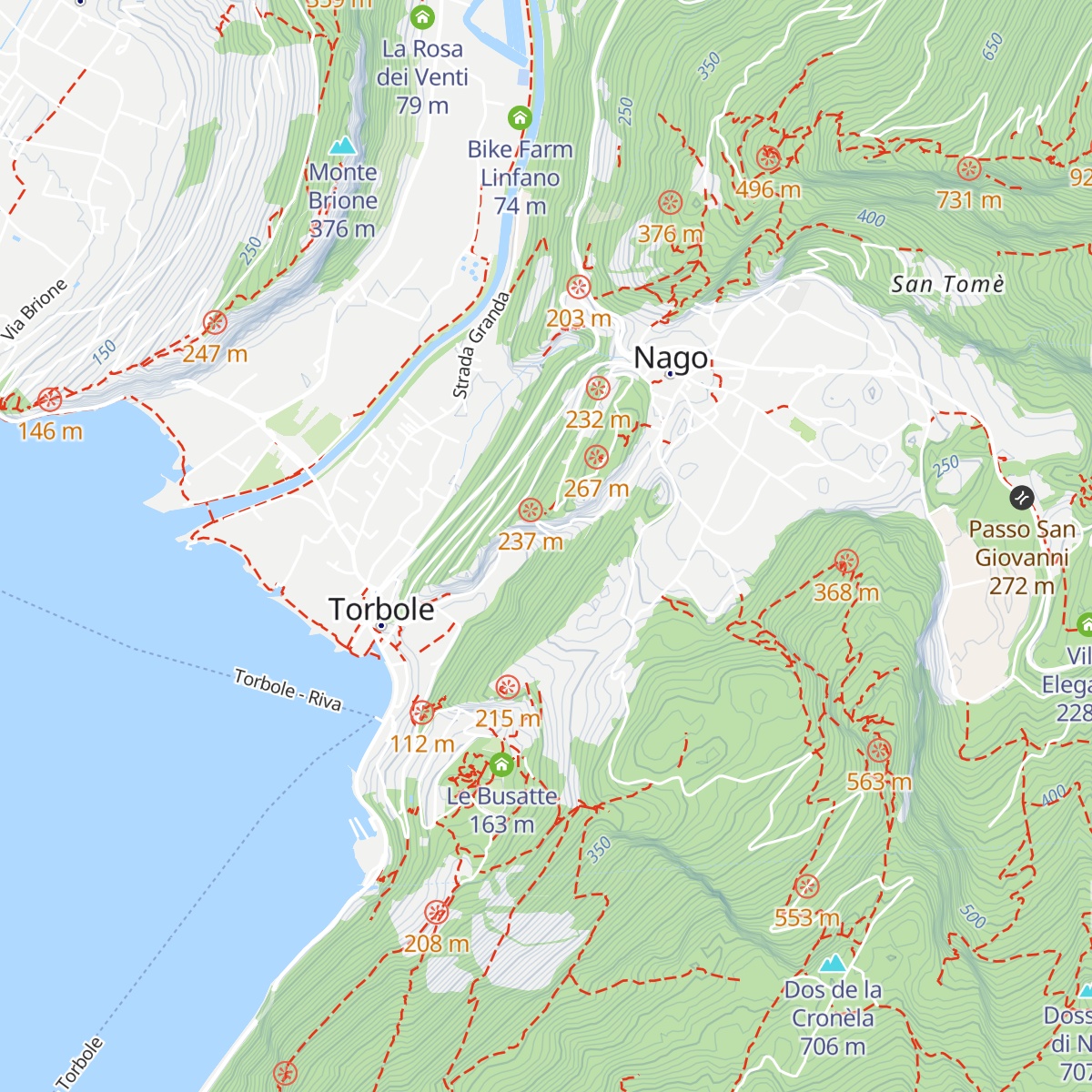 Acquedotto map