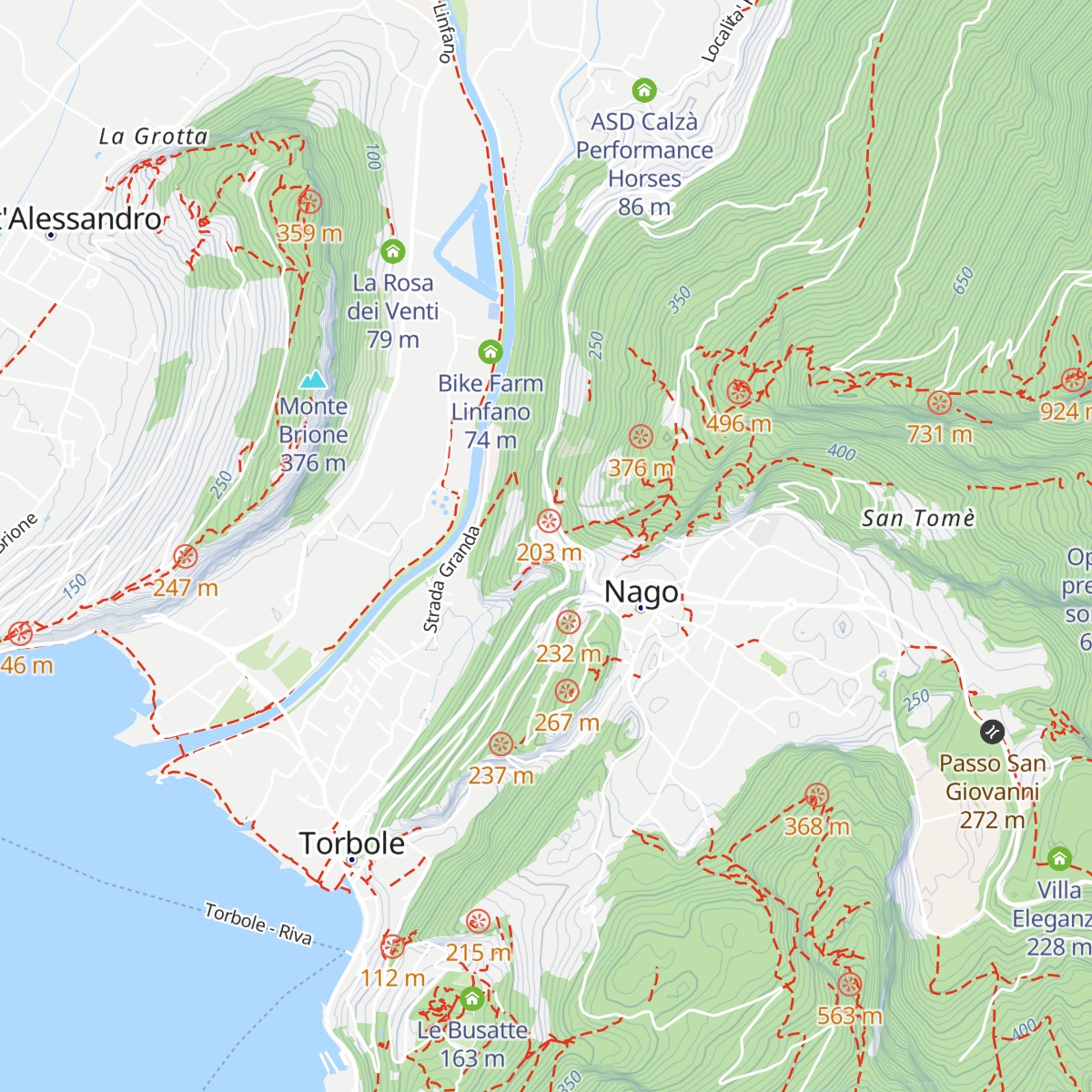 Sesto Grado map