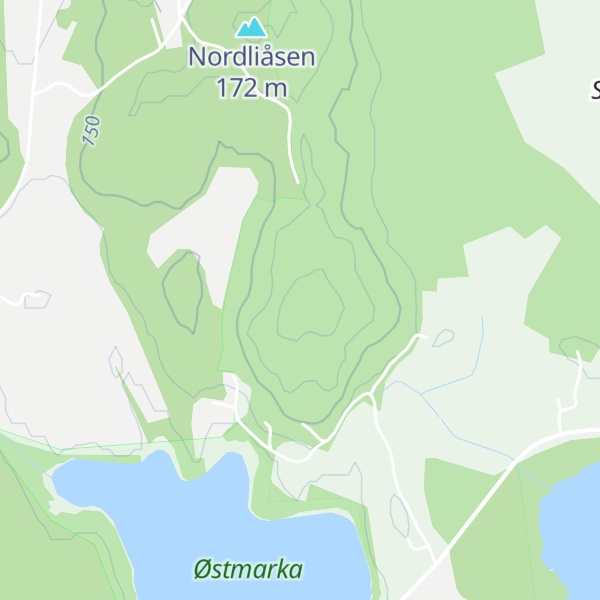Map of Lunneråsen