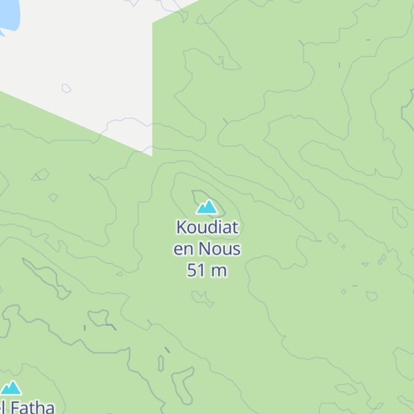 Map of Koudiat en Nous