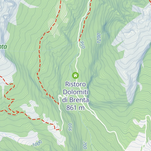 Map of Ristoro Dolomiti di Brenta