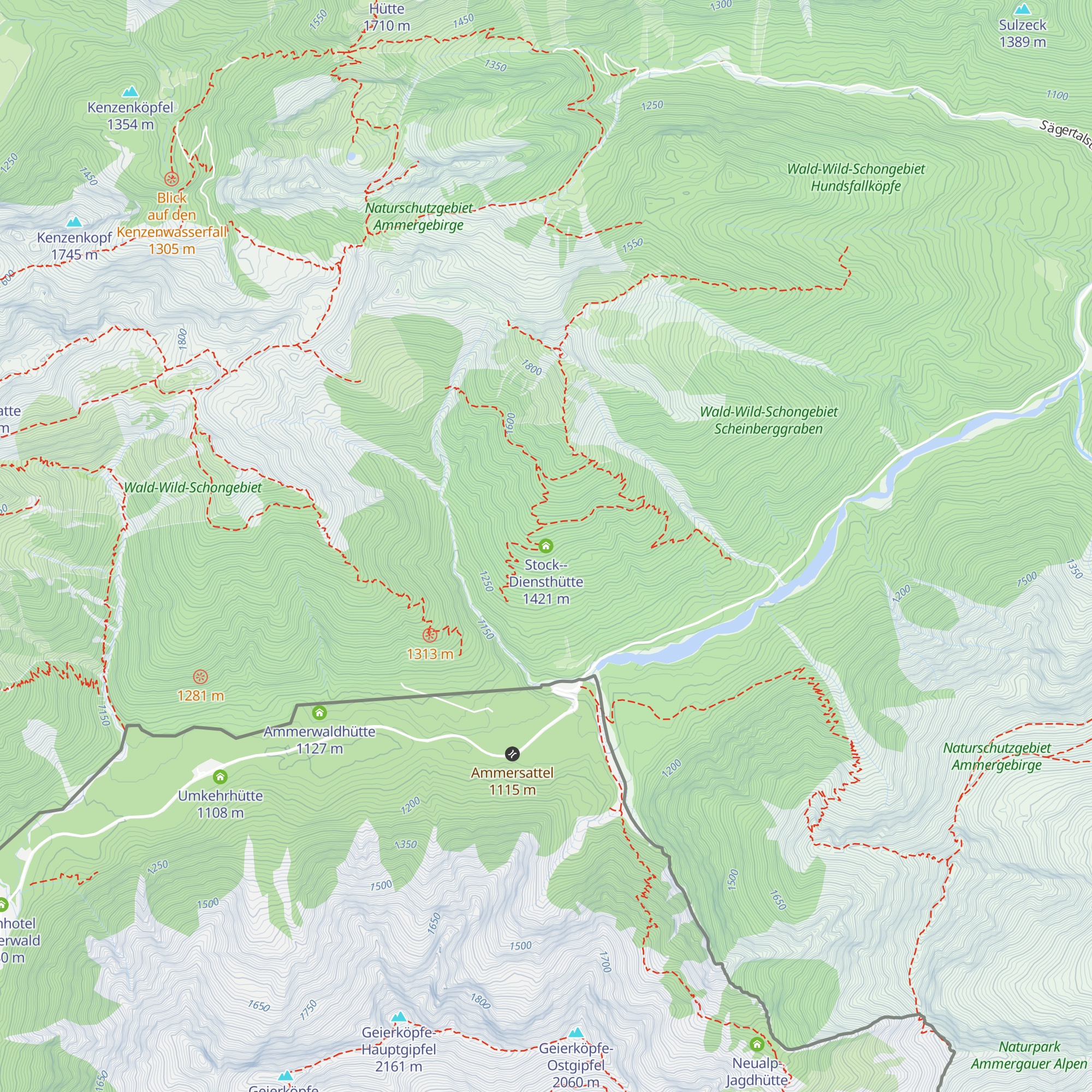 Stock--Diensthütte map