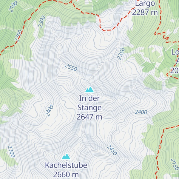 Map of In der Stange