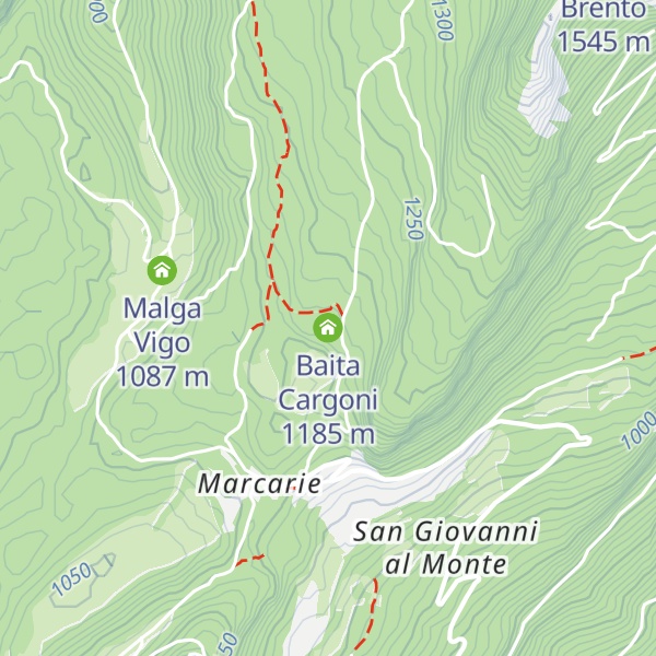 Map of Baita Cargoni