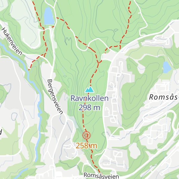 Map of Ravnkollen